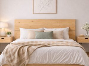 Cabecero de Madera Listones Pino Flop