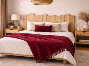 Cabecero de Listones de Madera Vertical Flop Pino