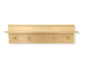 PERCHERO DE MADERA CON BALDA STRADDLE