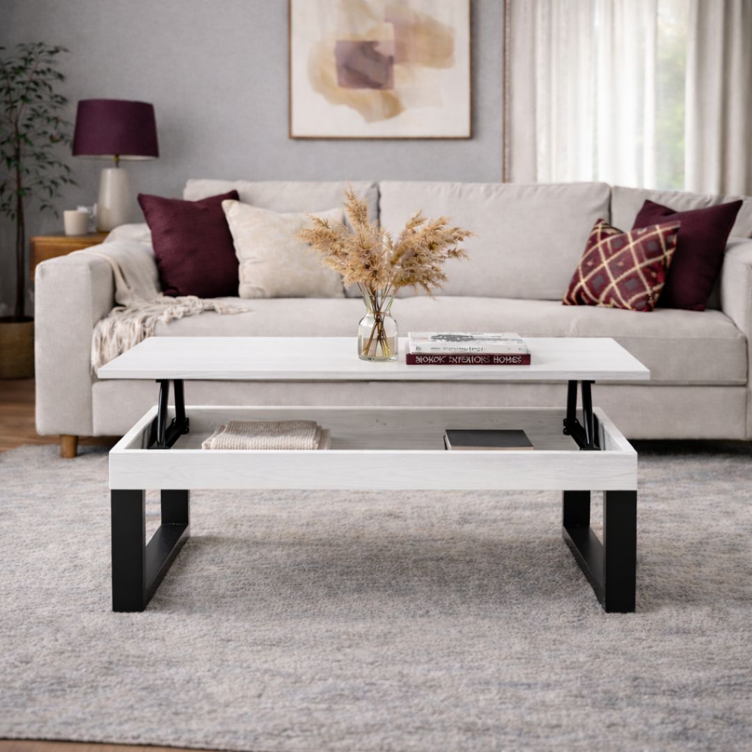 MESA ELEVABLE MADERA SHOWDOWN BLANCA