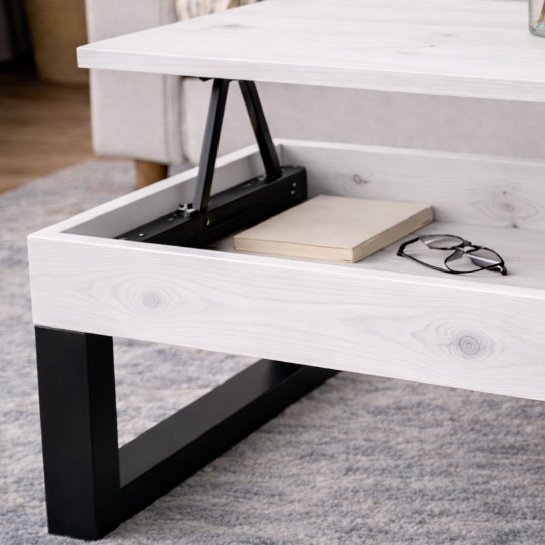 Mesa Elevable de Centro de Madera Showdown - Imagen 7
