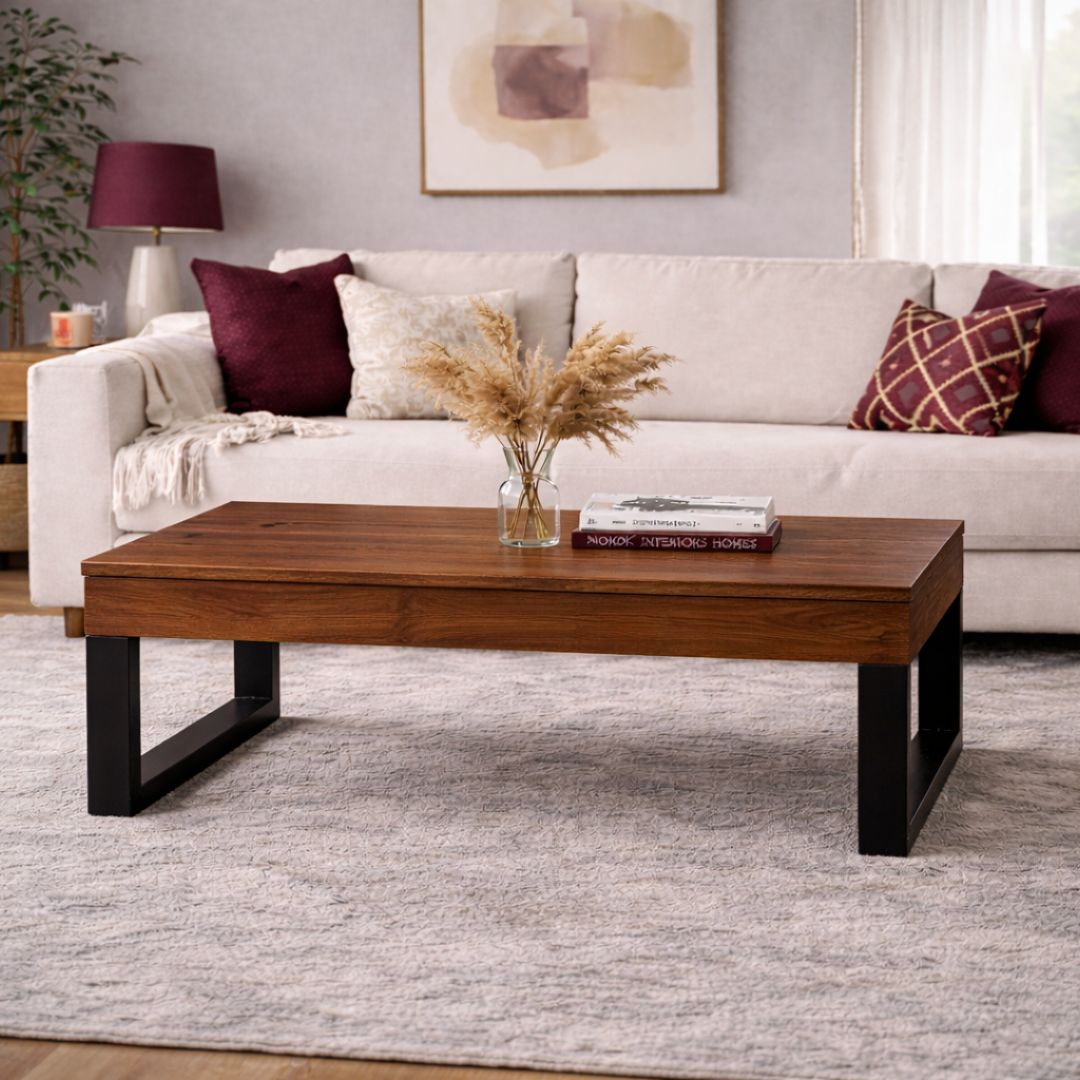 MESA ELEVABLE MADERA SHOWDOWN NOGAL