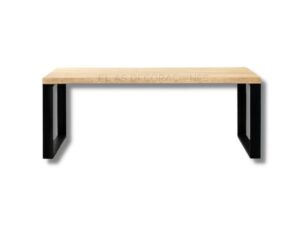Mesa Comedor Madera Patas Metal