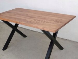 Mesa Industrial de Comedor en Madera