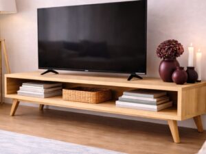 Mueble TV Madera natural
