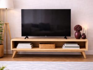 Mueble Televisión de Madera Maciza Dealer_patas madera