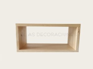 Conjunto 2 Mesitas de Noche Flotantes de madera Raise