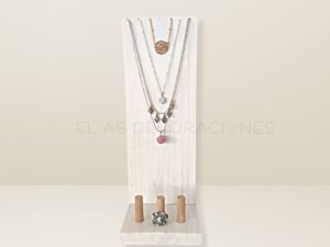 Soporte Joyas Madera