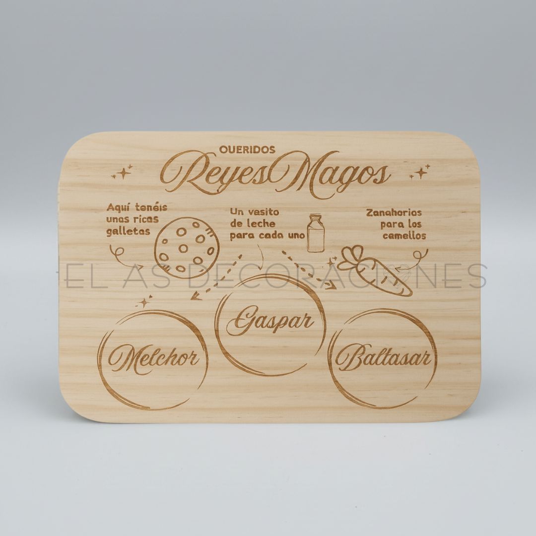 Bandeja Reyes Magos_Papá Noel