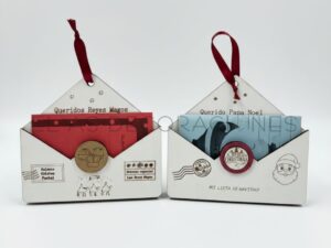 pack sobres de navidad Papá Noel y Reyes