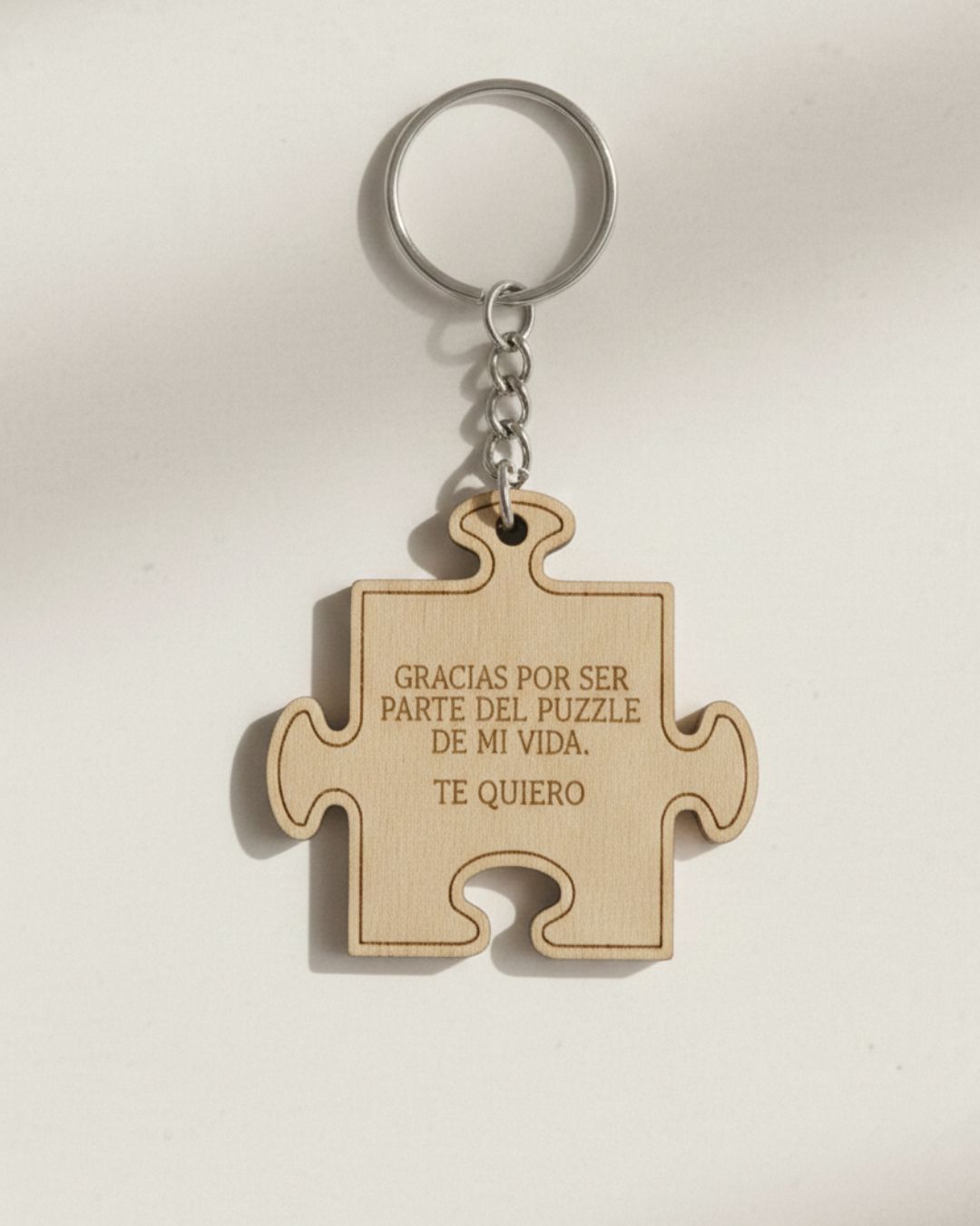 Llavero madera Puzzle_
