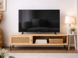 Mueble TV ratán